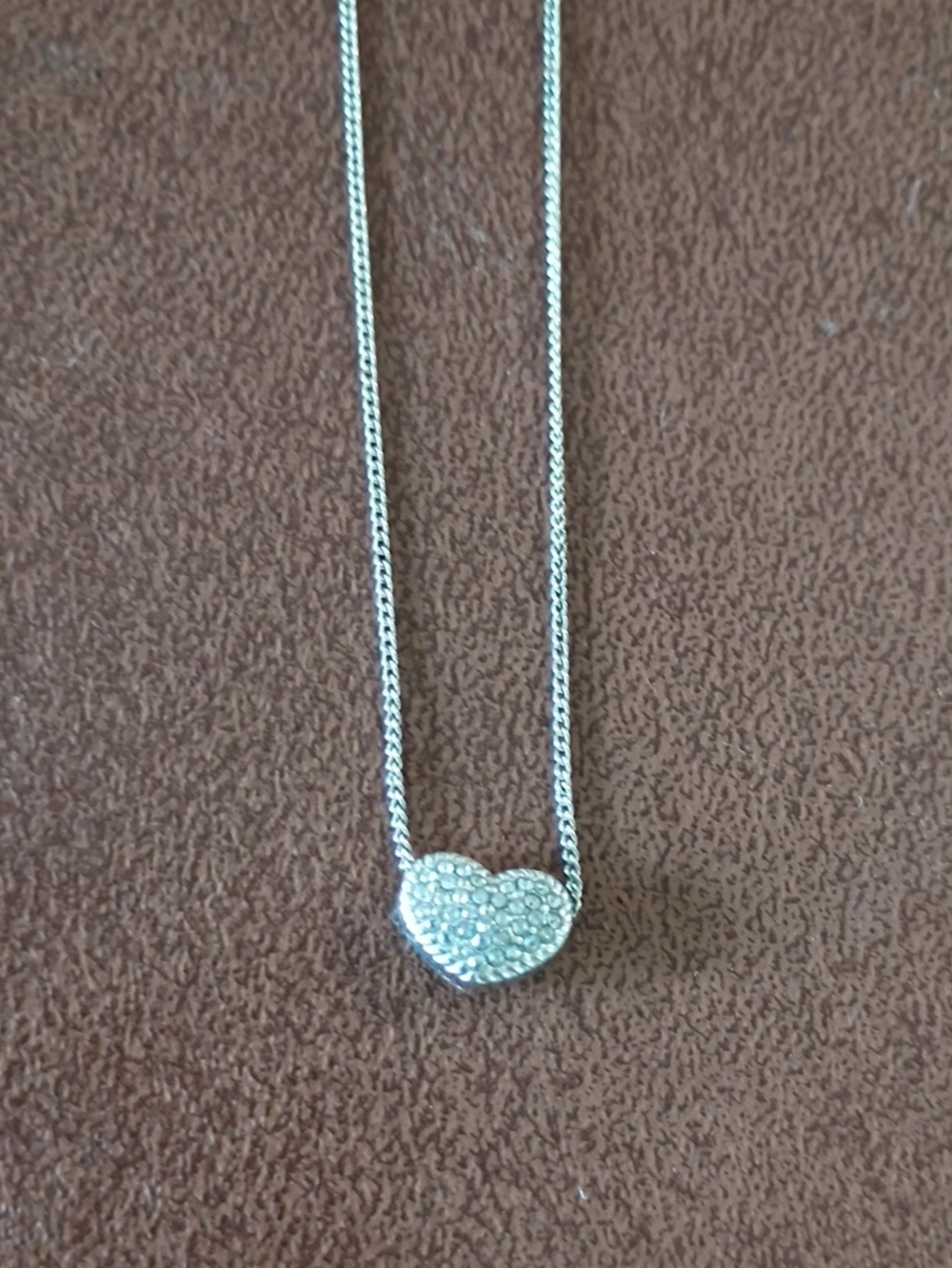 Brighton Illumina Celeste Heart Petite Necklace
